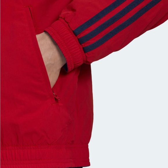 Adidas Spain 2022 World Cup Jacket Reversible Windbreaker Brand New Espana Tags - Picture 7 of 9
